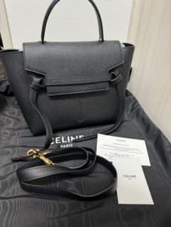 CELINE ベルトバッグ マイクロ 黒のサムネイル