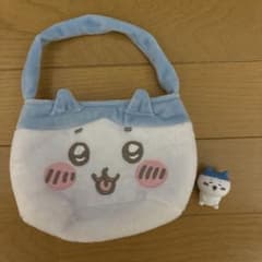 ちいかわ ハチワレ ぬいぐるみバッグ ミニフィギュア付のサムネイル