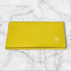 皇居財布 イエロー 長財布 ファスナー付き - メルカリ