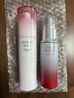 【匿名配送】アスタリフトホワイト　化粧水・乳液　セット（少量使用済） 匿名配送】アスタリフトホワイト 化粧水・乳液 セット（少量使用済