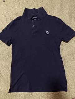 Abercrombie & Fitch ネイビー ポロシャツ XS - メルカリ