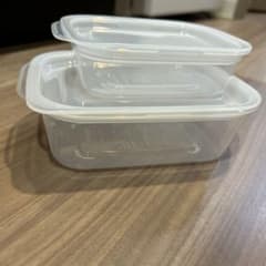 食品保存容器 4個セット 透明 プラスチックのサムネイル