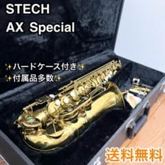 Stetch AX Special アルトサックス 豪華付属品多数付 Stetch AX Special アルトサックス 豪華付属品多数付 - メルカリ
