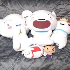 크레용 신짱 시로의 봉제인형 등 5점 세트 기간 한정