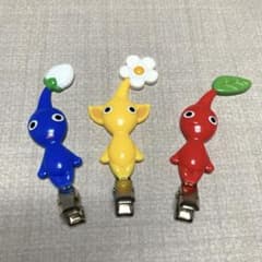 ピクミン ヘアクリップ (3点セット)のサムネイル