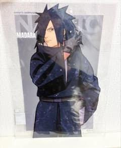 NARUTO× ベースヤードトーキョー A3 クリアポスター うちはマダラ
