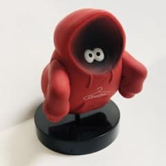 ゴースティー　パーカー　赤のサムネイル