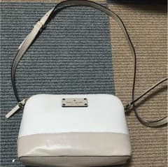 【土日限定値下げ】kate spade バイカラー ショルダーバッグのサムネイル