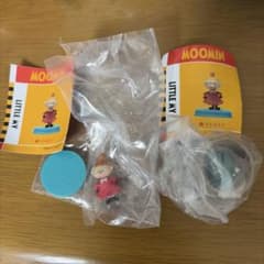 MOOMIN カプセルトイ フィギュア リトルミイ&ホムサのサムネイル