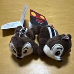 チップとデール ぬいぐるみ マスコット 2個セットのサムネイル