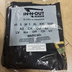 IN-N-OUT BURGER 2025 Tシャツ ブラック M テキサスのサムネイル