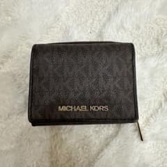 MICHAEL KORS 三つ折り財布 ブラウンのサムネイル