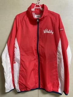 住友生命 VItality ウインドブレーカー 赤ジャンパーのサムネイル