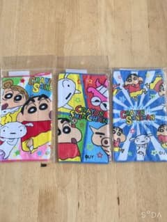 クレヨンしんちゃんハンドタオル3枚セットのサムネイル