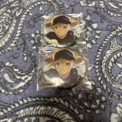 プロセカ グリッター缶バッジ 小豆沢こはね 特訓後 2点