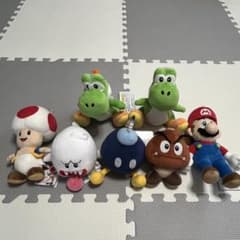 未使用】スーパーマリオ ALLSTARCOLLECTION ぬいぐるみ 7体 - メルカリ