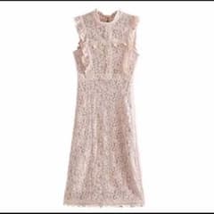 【新品】レース ワンピース　ドレスのサムネイル