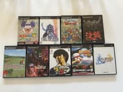 左*側様 PS2 ゲームソフト中古9セットのサムネイル