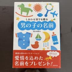 しあわせ漢字を贈る 男の子の名前のサムネイル