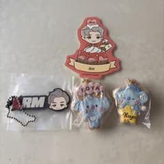 TinyTAN RM & BT21 KOYA 열쇠 고리 세트