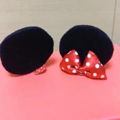 お値下げ☆ミニー耳ピンのサムネイル