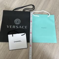 VERSACE・Tiffany・CHANEL ショップ袋3点セットのサムネイル
