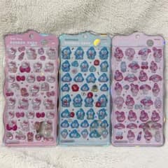 ボンボンドロップシール　サンリオchurukira3種のサムネイル