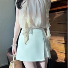 新品未使用　完売　ELNE Signature Skirt　xxs 5460のサムネイル
