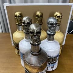Padre Azul Añejo テキーラ スカルボトル空瓶6本セット - メルカリ