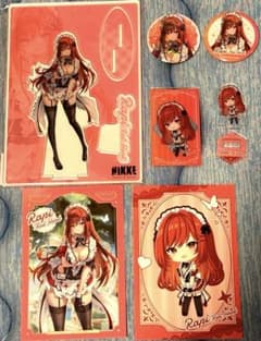 勝利の女神NIKKE ラピ 7点セット コラボカフェ限定 - メルカリ