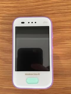 美品 mamorino4 マモリーノ4 パープルのサムネイル