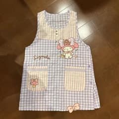 LIZ LISA x My Melody エプロン パープル チェックのサムネイル