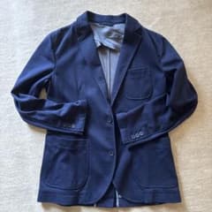 LACOSTE テーラードジャケット Lサイズ ネイビーのサムネイル