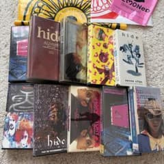 希少】hide VHS11本セットおまけ付き - メルカリ
