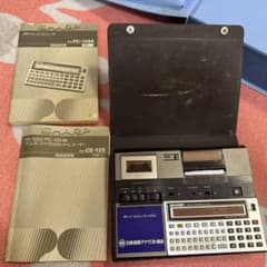 SHARP PC-1255 ポケットコンピュータ 箱付き カセット付 SHARP PC-1255 ポケットコンピュータ 箱付き カセット付 - メルカリ