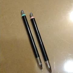 【レア物】★昭和のシャーペン★　40年前頃　グリーン、ピンクペア2本セット レア物】☆昭和のシャーペン☆ 40年前頃 グリーン、ピンクペア2本