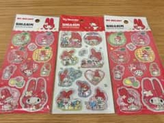 【３つセット】サンリオ　マイメロディ　シールのサムネイル