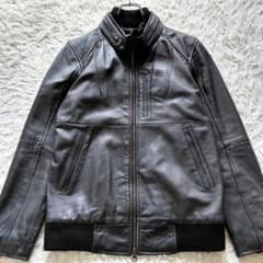 00s y2k archive gimmick 羊革ジップラムレザージャケット - メルカリ