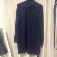 HARE ロングシャツ ネイビーのサムネイル