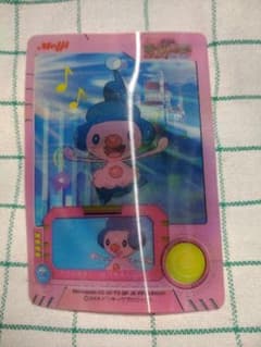 希少品】明治 ポケモン 3Dカード マネネ「ミュウと波導の勇者ルカリオ