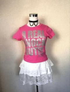 平成女児 y2k adidas ピチT 英文字 グランジ 姫ギャル ダークコア