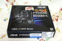 【新品未使用！】ASUS PRIME B550M-K AM4 日本国内正規品のサムネイル