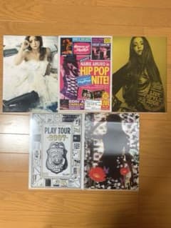 安室奈美恵 クリアファイル A4サイズ×5枚のサムネイル