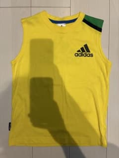 adidas ノースリーブ タンクトップ イエローのサムネイル