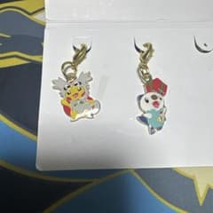 デリバードポンチョピカチュウ ミジュマル メタルチャームのサムネイル