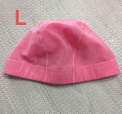 ☆水泳帽 メッシュキャップ ピンク 【Lサイズ】のサムネイル
