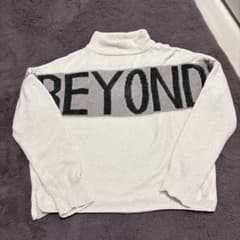 GYDA BEYOND ロゴ ハイネック モールニットのサムネイル