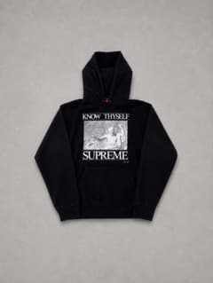 値下‼️SUPREME KNOW THYSELF パーカー Mサイズ 黒 値下げ可 supreme know thyself パーカー - メルカリ