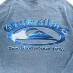Quiksilver 後染め　ロゴTee OLD SURF シングルステッチのサムネイル