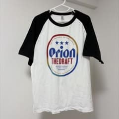 Orion オリオンビール ラグランTシャツ ホワイト ブラック Mのサムネイル